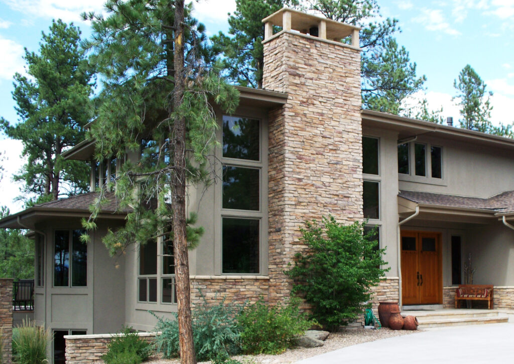 cheyenne ledge on exterior of home