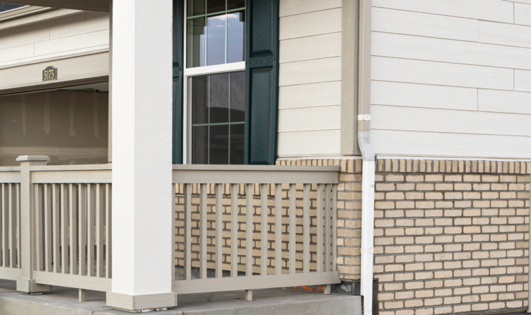 sandstorm thin brick on house