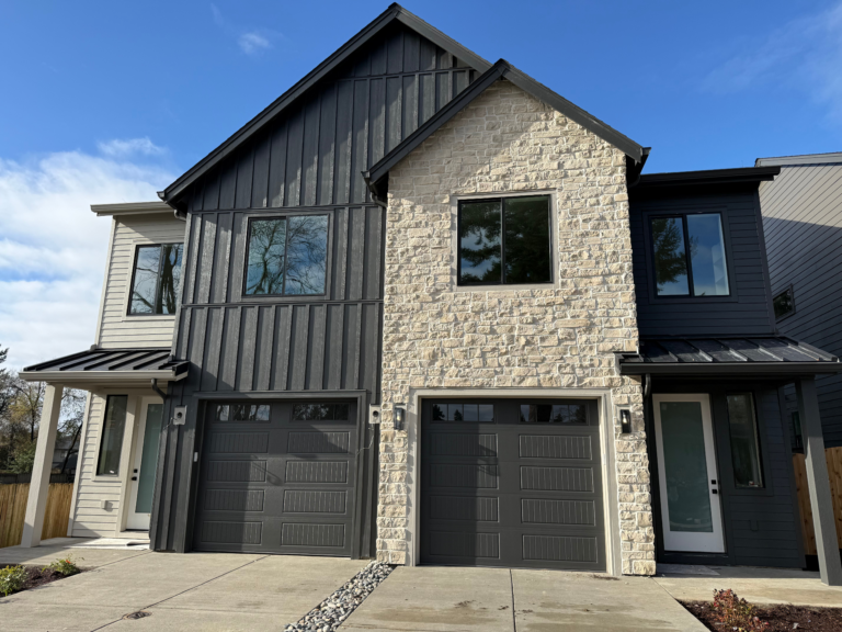 sunset stone marcona cobble on home exterior