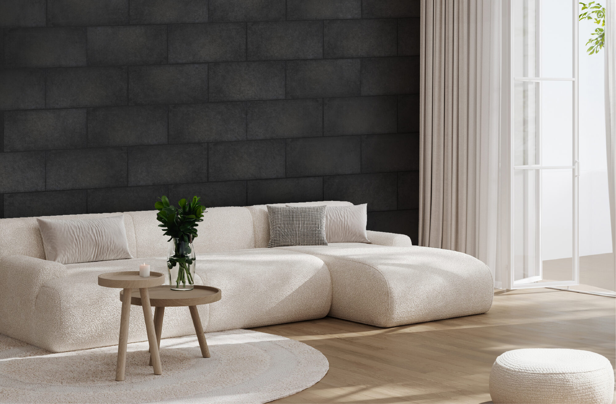 sunset stone studio scape stone veneer on residential interior wall